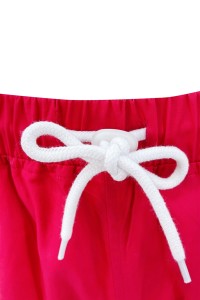 Customized Red Embroidered Sweatpants Design 4 Pocket Sweatpants Elastic Hem Design Fashion Sweatpants Design Company USA Retail U384 detail view-7